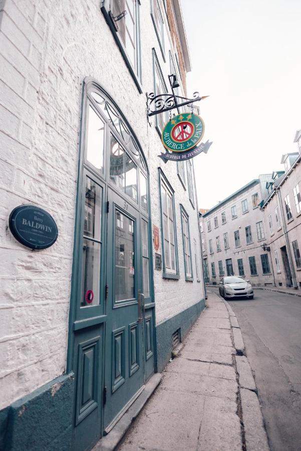 Hostel Auberge De La Paix Québec Exterior foto